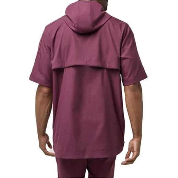 TRAVIS MATHEW Men's Sport Mode Hoodie Size L In Mauve Wine - Picture 9 of 14